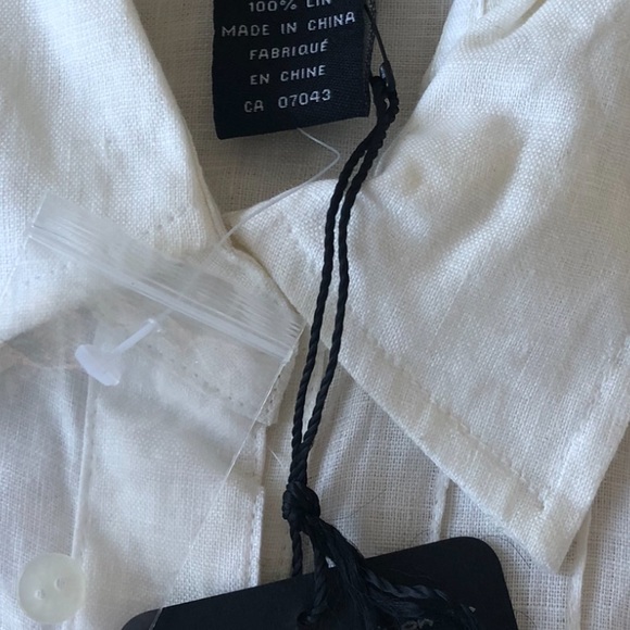 100% Linen blouse - Picture 6 of 7